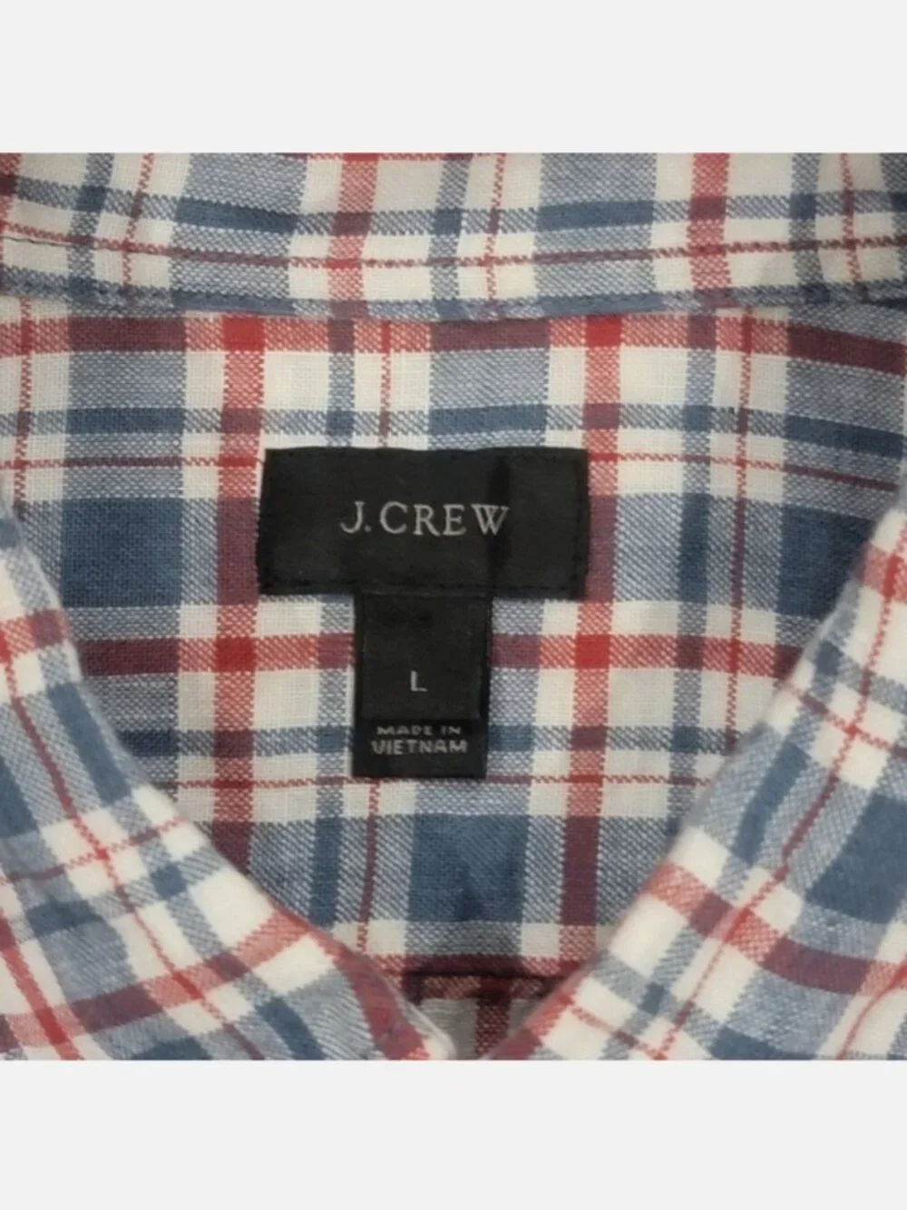 J. Crew Linen Button Down L